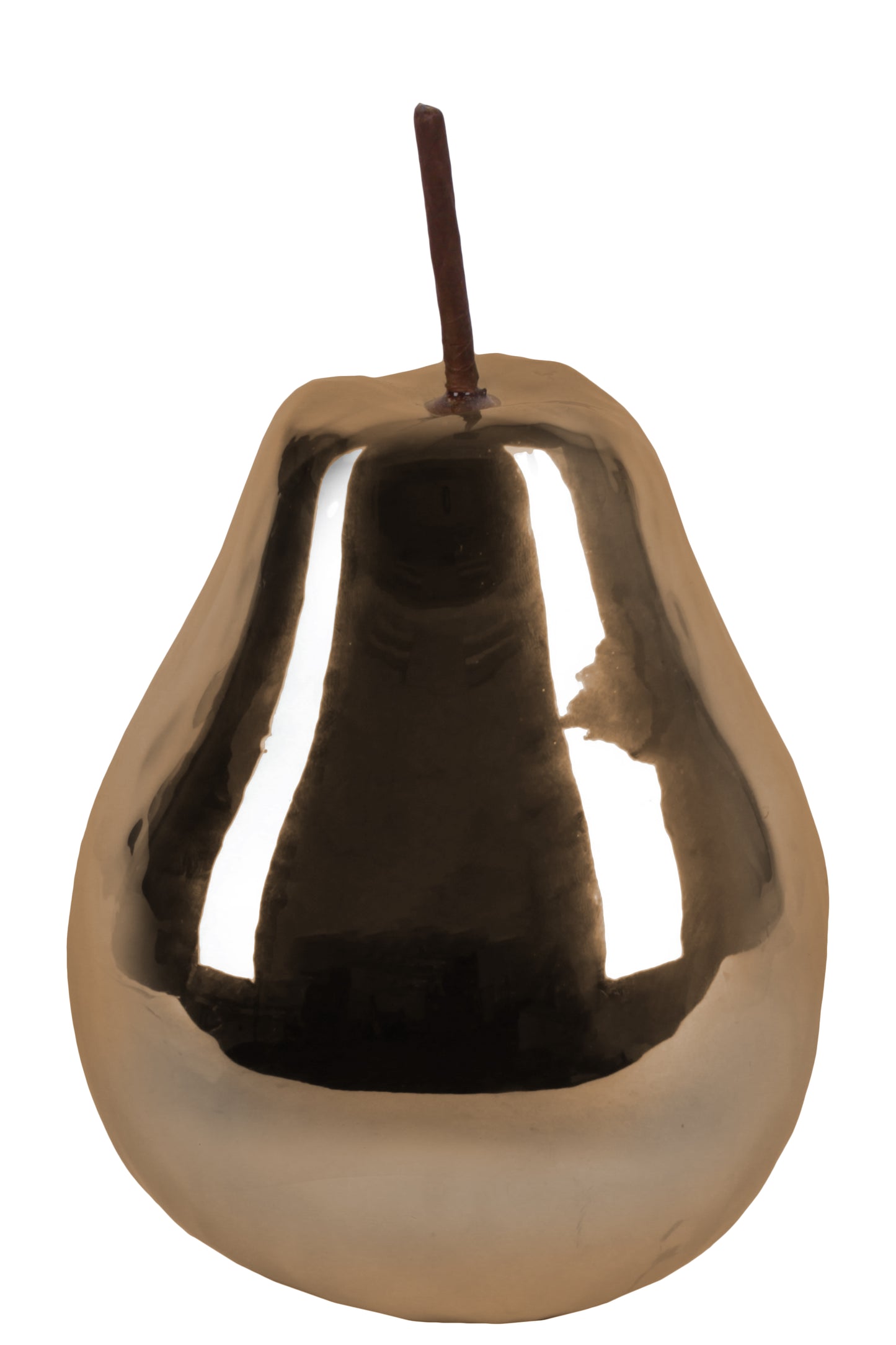 Heidi Polished Ceramic Pear Figurines