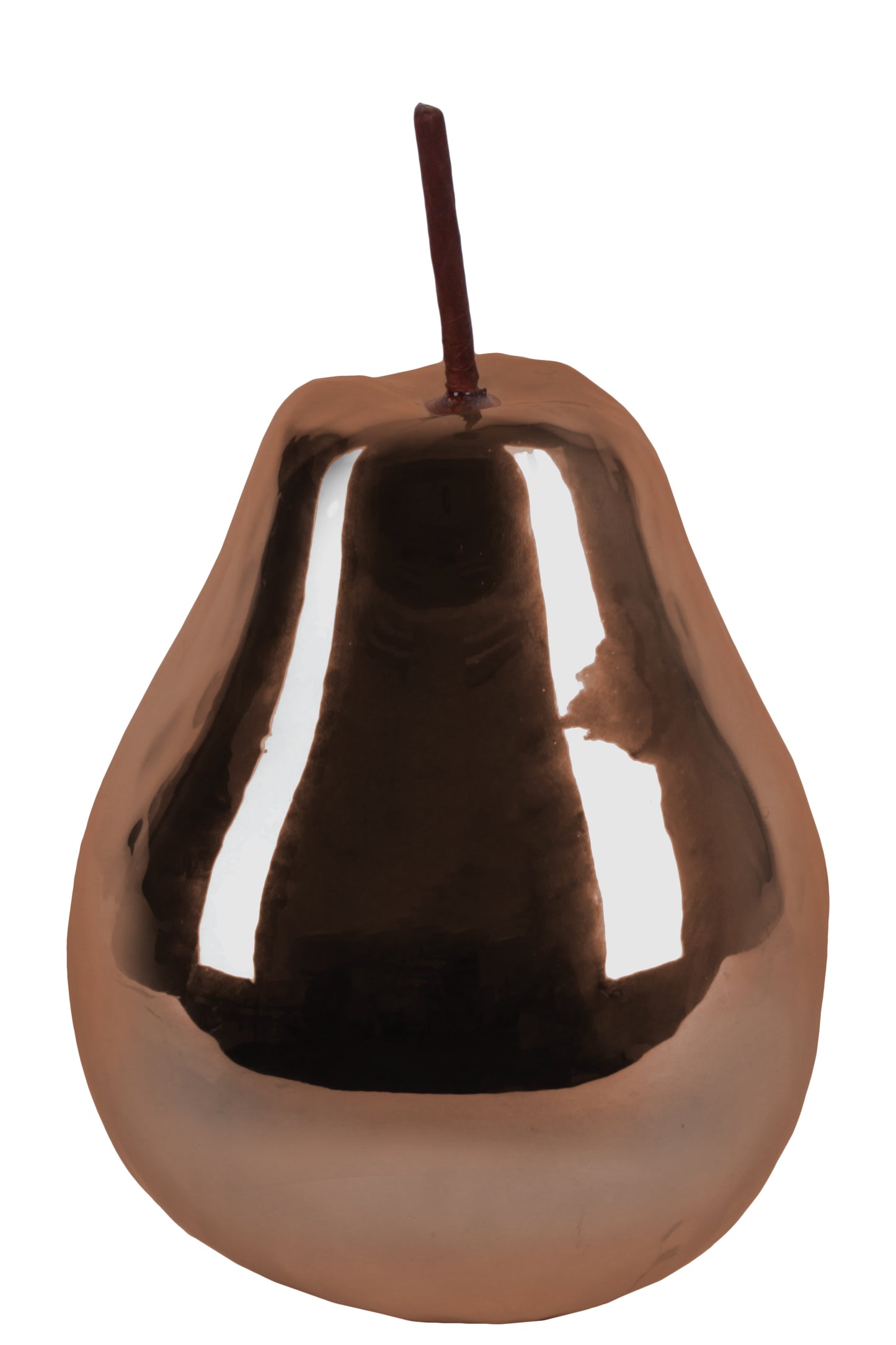 Heidi Polished Ceramic Pear Figurines