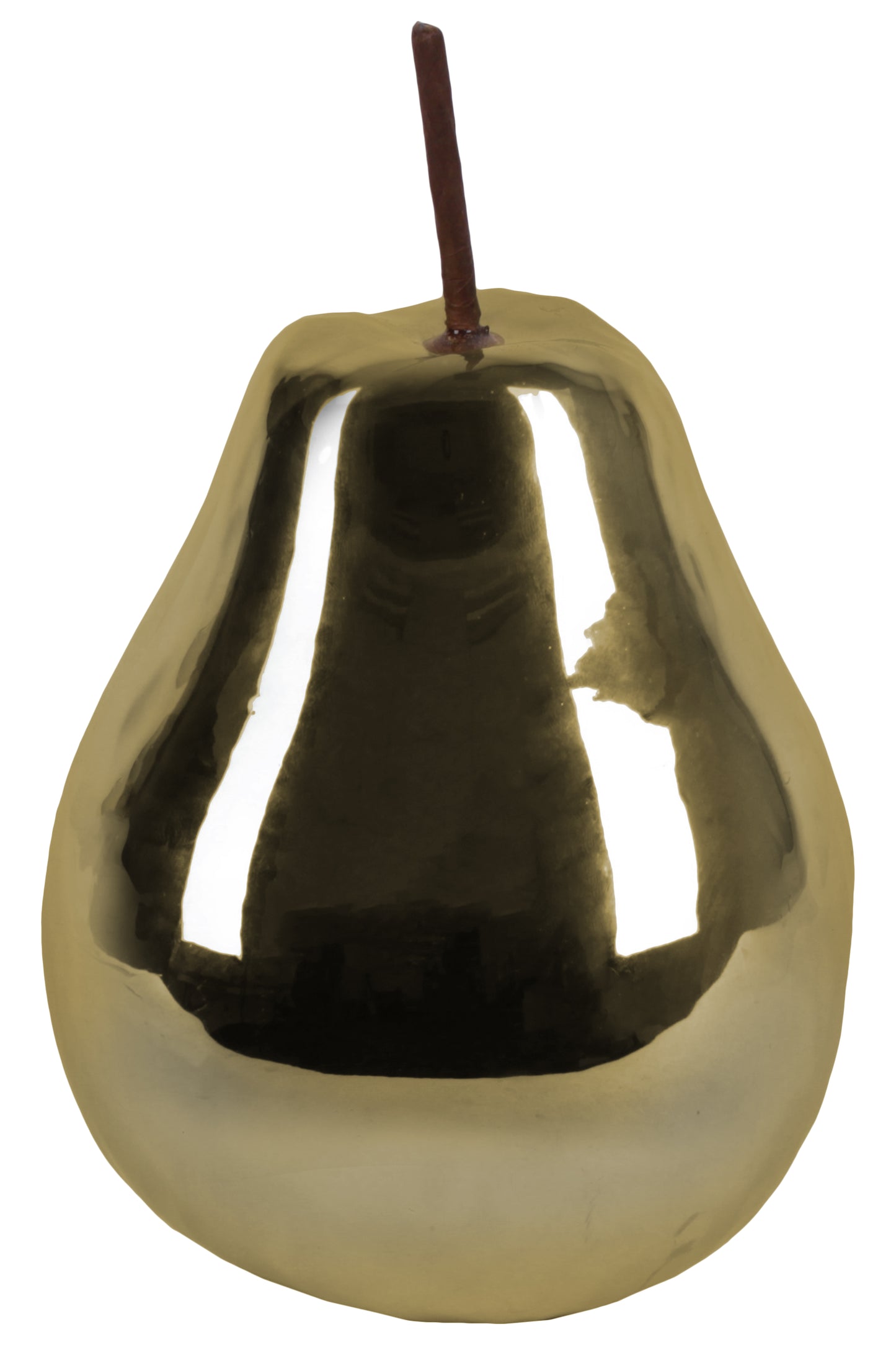 Heidi Polished Ceramic Pear Figurines