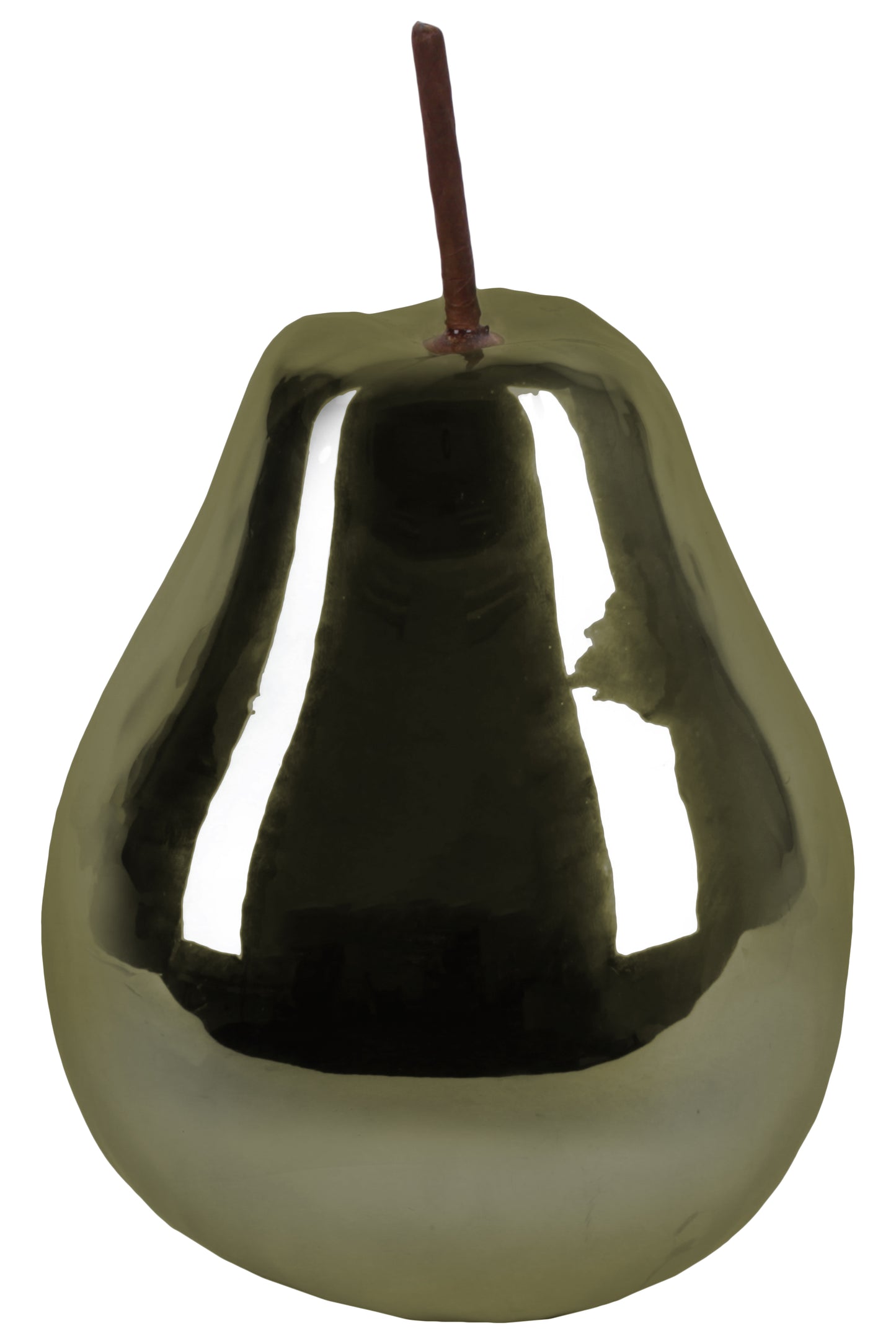 Heidi Polished Ceramic Pear Figurines