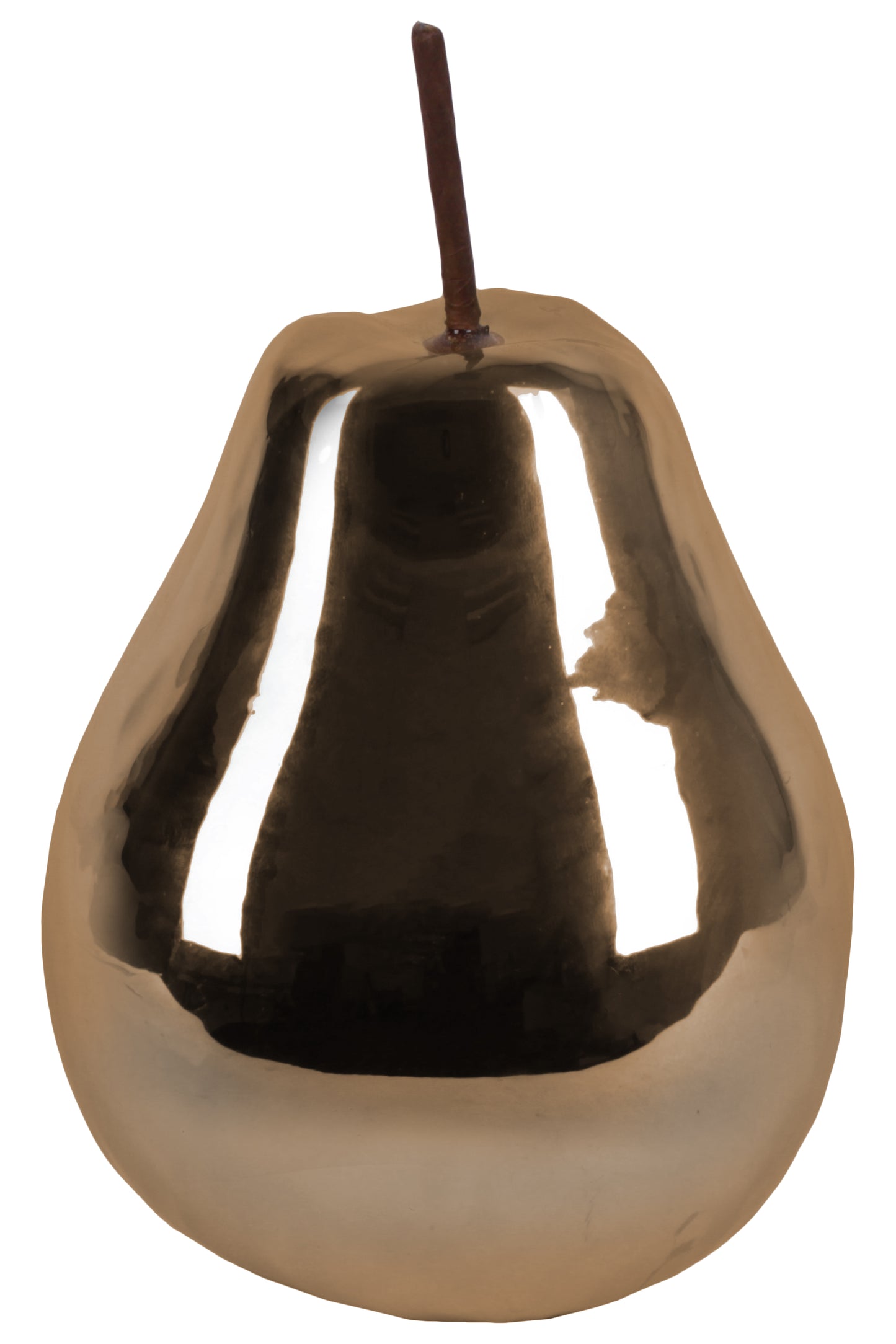 Heidi Polished Ceramic Pear Figurines