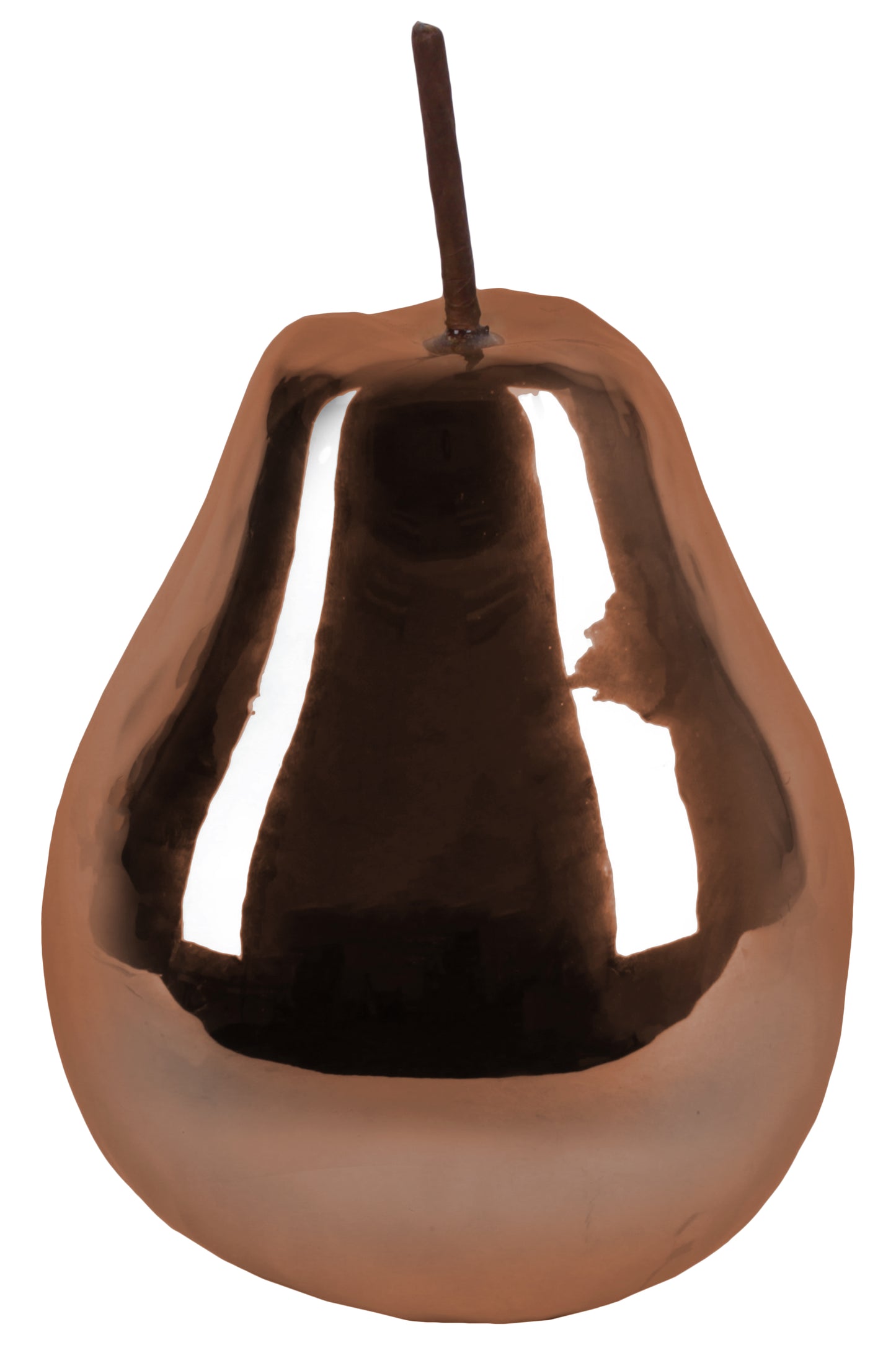 Heidi Polished Ceramic Pear Figurines