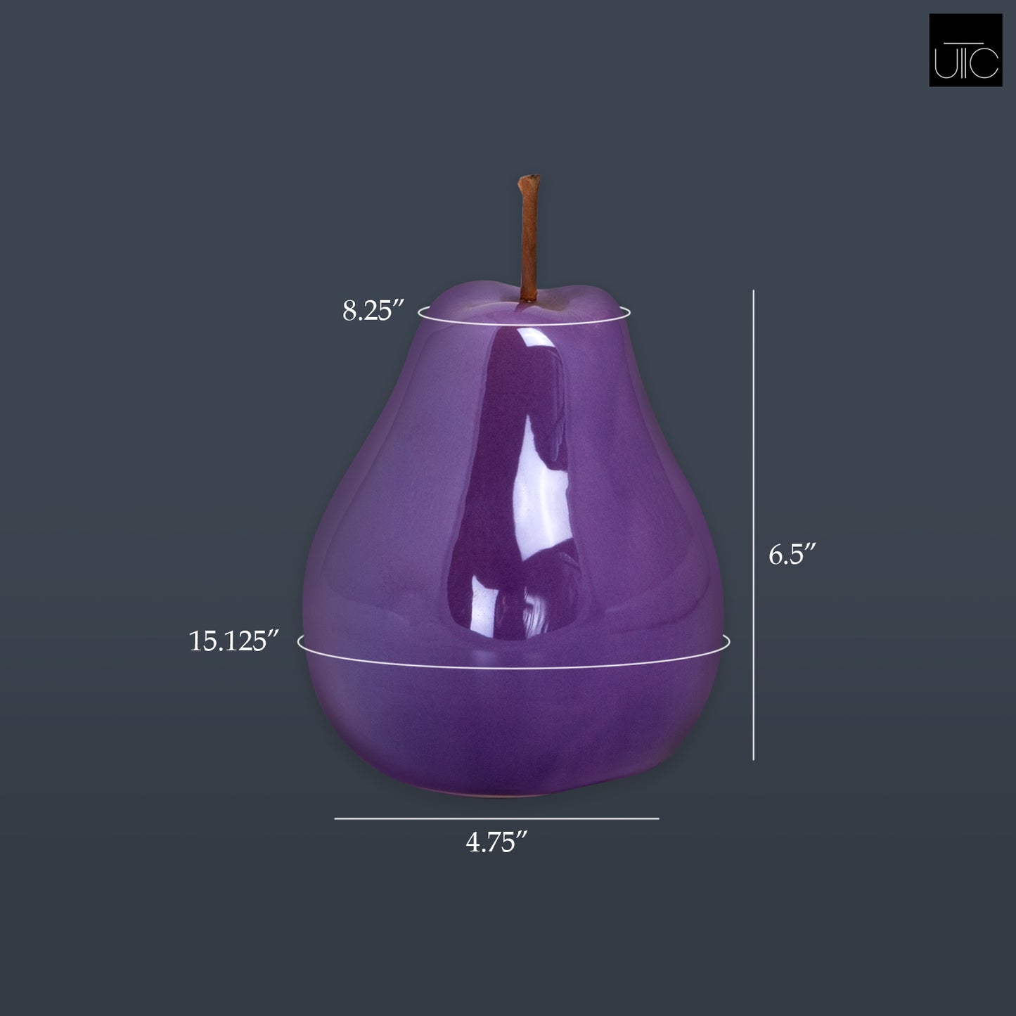 Rosie Ceramic Pear Decor