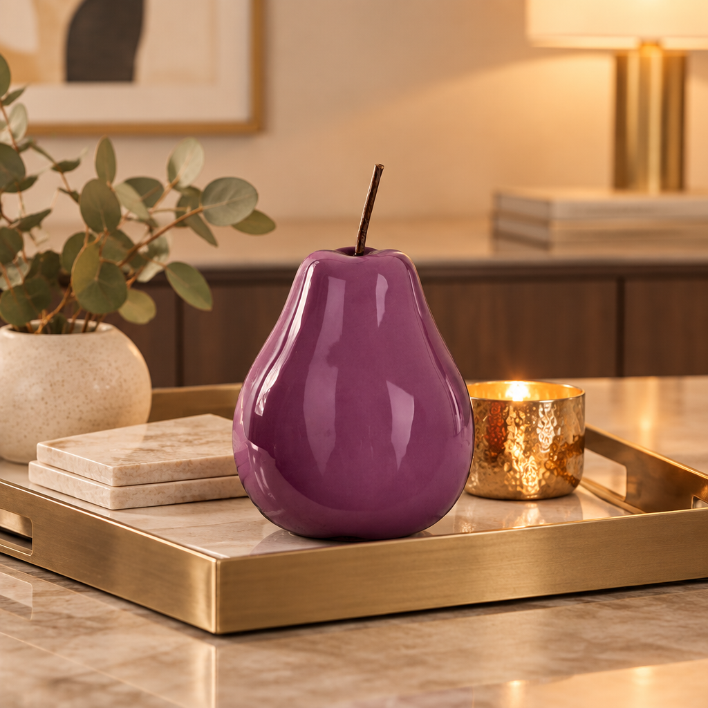 Rosie Ceramic Pear Decor