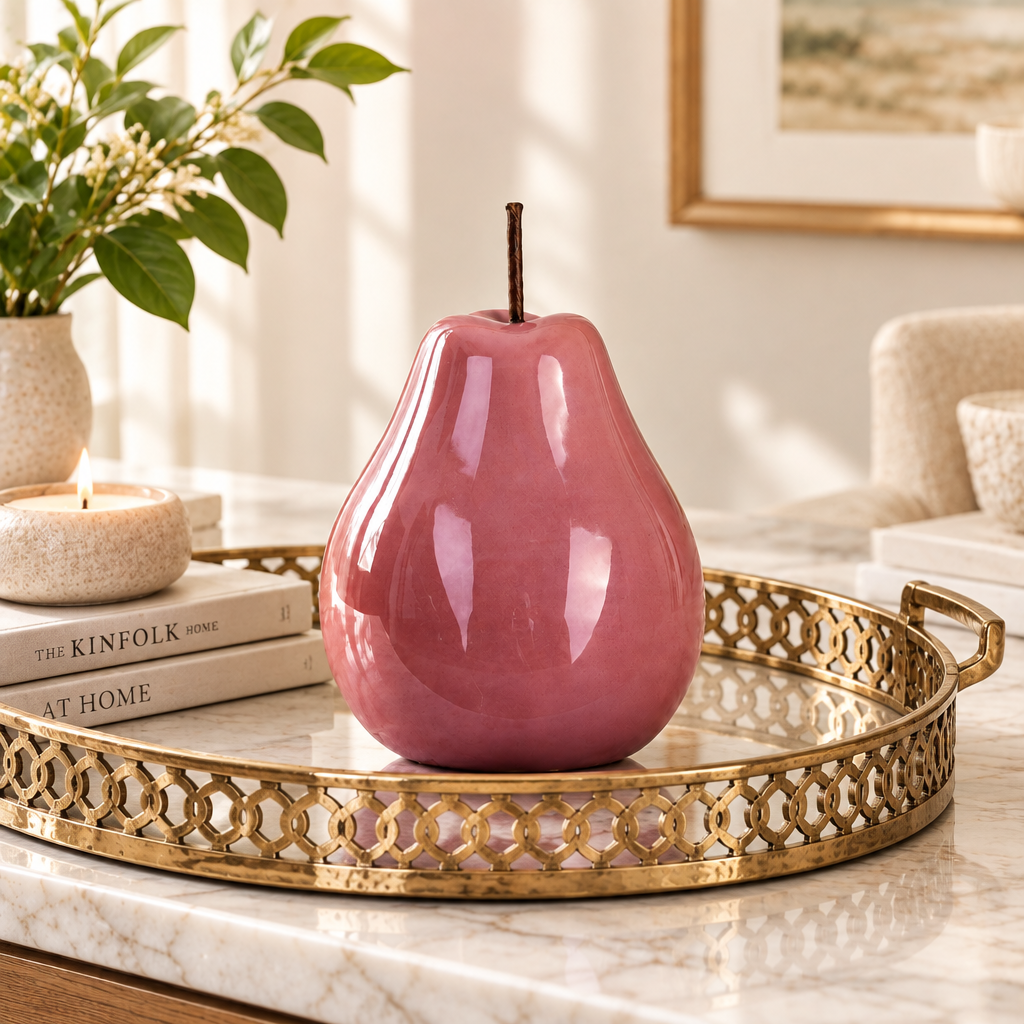 Rosie Ceramic Pear Decor