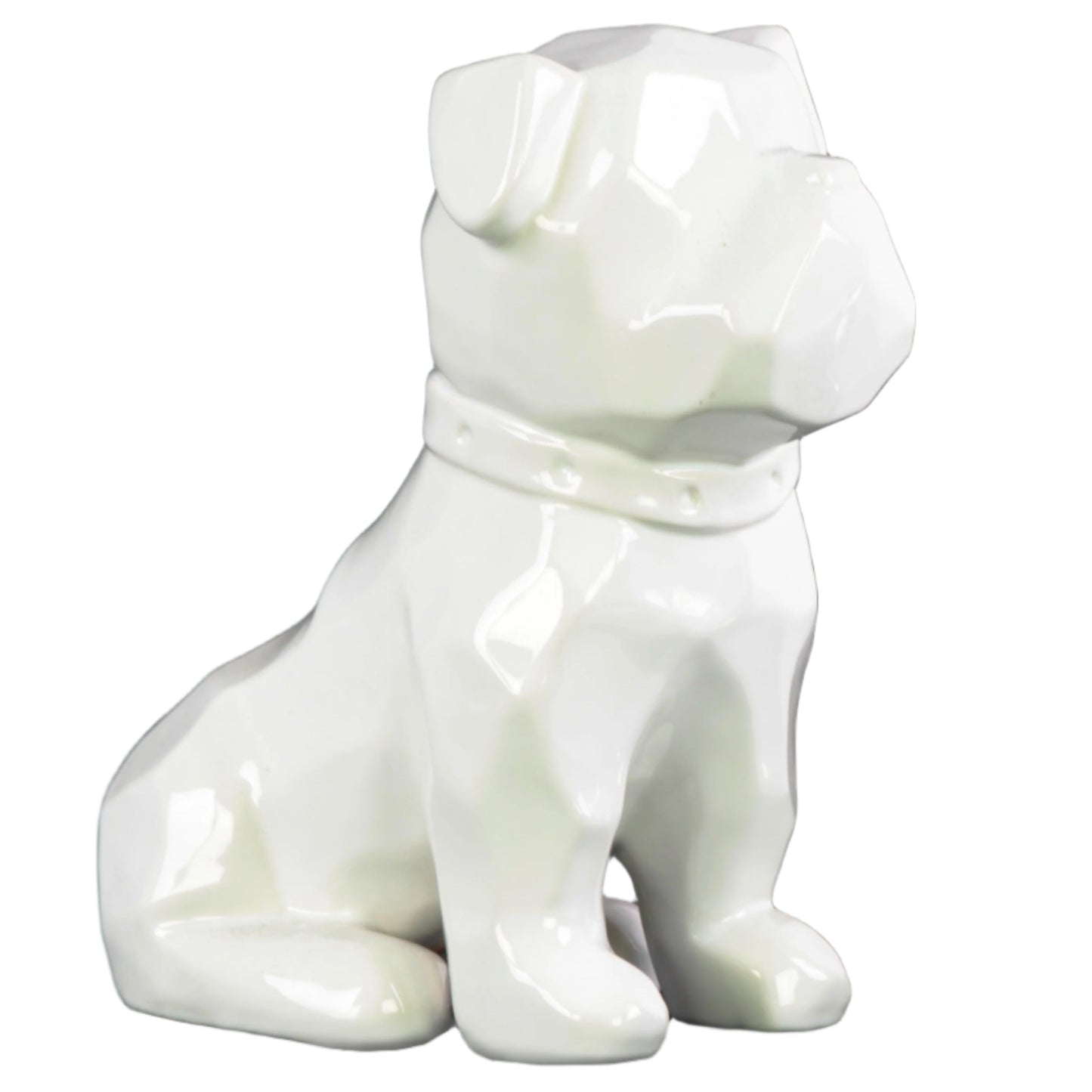 Knox Geometric Bulldog Figurine