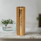 Kaelor Brushed Gold Ceramic Vase