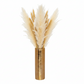 Kaelor Brushed Gold Ceramic Vase
