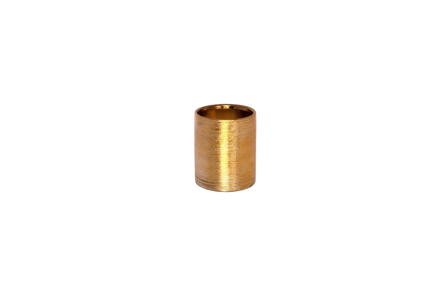 Kaelor Brushed Gold Ceramic Vase