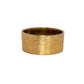 Ceramic Round Vase Gloss Finish Gold