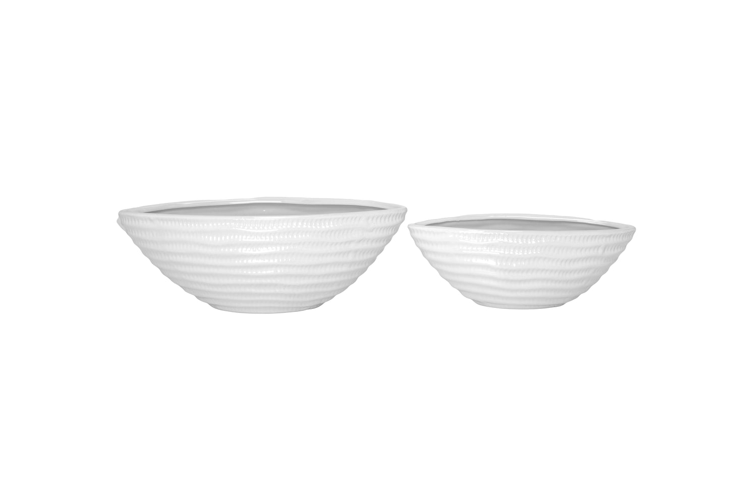 Nerelle Oval Ceramic Vase Set (Set of 2)