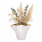 Ulysse Ruffled Rim Ceramic Vase