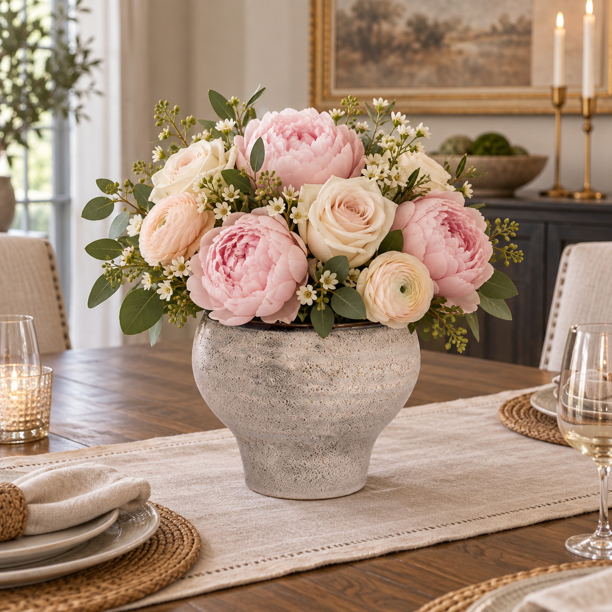 Grevelle Rounded Ceramic Vase