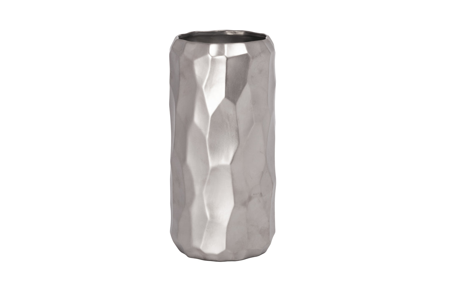 Hale Embossed Ceramic Cylindrical Vase