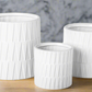 Avelora Embossed Ceramic Pot Set