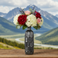 Capucine Ceramic Round Vase