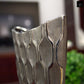 Niven Honeycomb Oval Metallic Vase