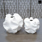 Odessa Ruffled Lobe Ceramic Floral Vase