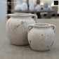 Nyx Rustic Amphora Cement Jar with Loop Handles