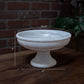 Rion Gray Cement Compote Bowl on Stand