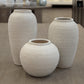 Cherith Ceramic Lava Texture Spherical Vase