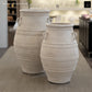 Arina Bulbous Amphora Planter with Loop Handles