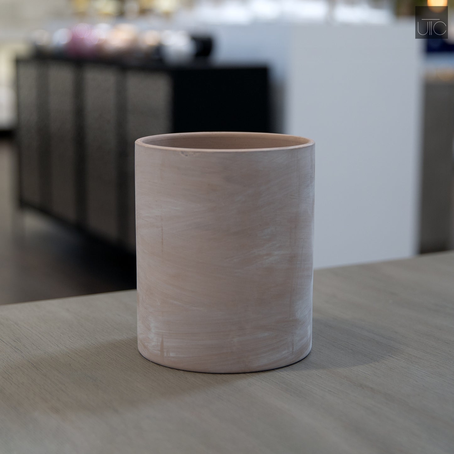 Tarni White Wash Terracotta Ceramic Pot
