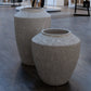 Kora Handcrafted Tapered Urn-Style Ceramic Floor Vase