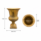 Dhriti Ribbed Pedestal Ceramic Vase