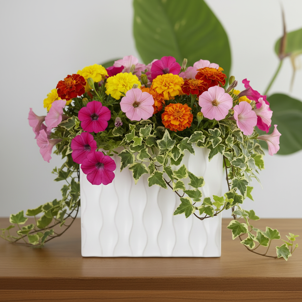 Wynn Geometric Ceramic Vase
