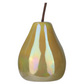 Hazel Pearlescent Ceramic Pear Figurine