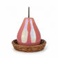 Hazel Pearlescent Ceramic Pear Figurine
