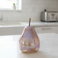 Hazel Pearlescent Ceramic Pear Figurine