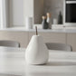 Hazel Pearlescent Ceramic Pear Figurine