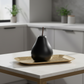 Hazel Pearlescent Ceramic Pear Figurine