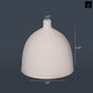 Milora Ribbed Ceramic Vase