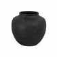 Noir Terra Etched Vase