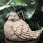 Lorne Cement Sitting Bird Figurine