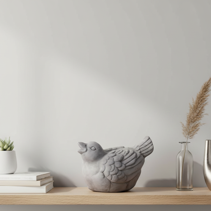 Avenel Upward Gaze Bird Figurine