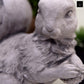 Quibble Cement Squirrel Figurine
