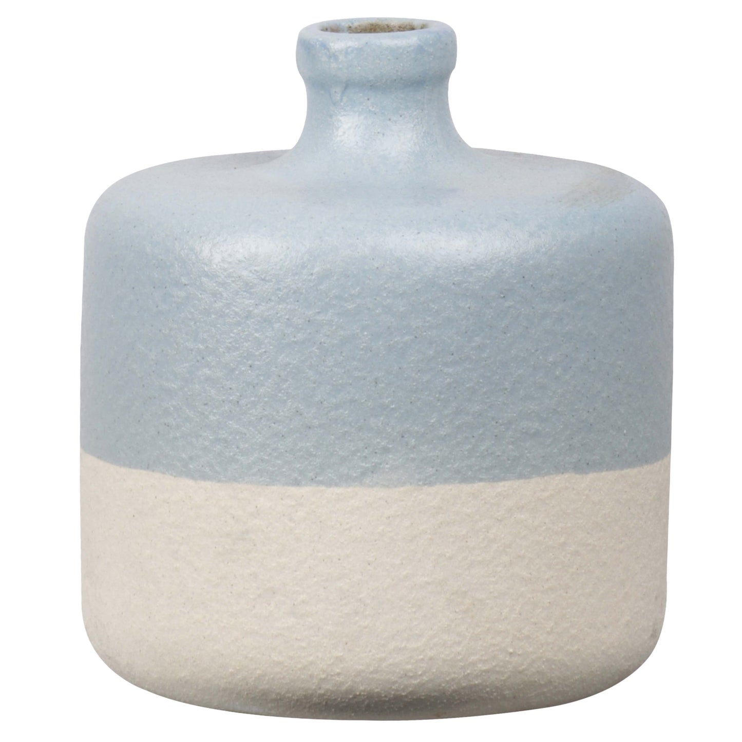 Maelle Speckled Round Ceramic Vase