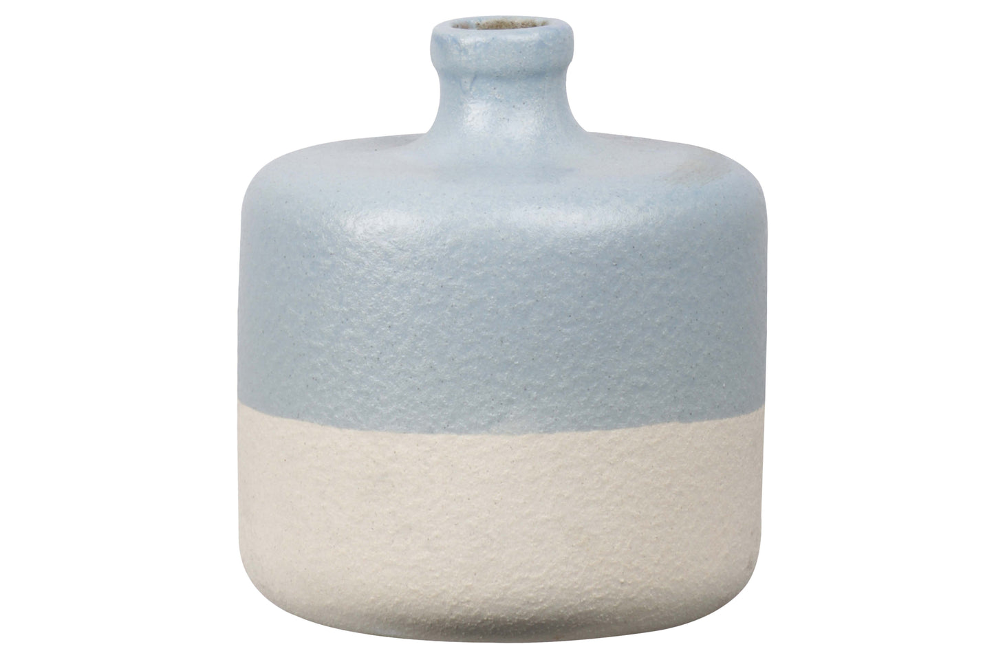 Maelle Speckled Round Ceramic Vase