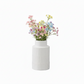 Bronte Ceramic Round Vase with Wide Opening and Speckled Design
