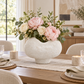 Lane Sculptural Pedestal Ceramic Vase