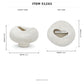 Lane Sculptural Pedestal Ceramic Vase