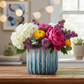 Audrey Ceramic Tall Oval Vase