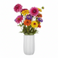 Pene Ceramic Tall Oval Vase