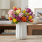 Pene Ceramic Tall Oval Vase