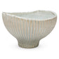 Ryze Fluted Footed Ceramic Bowl