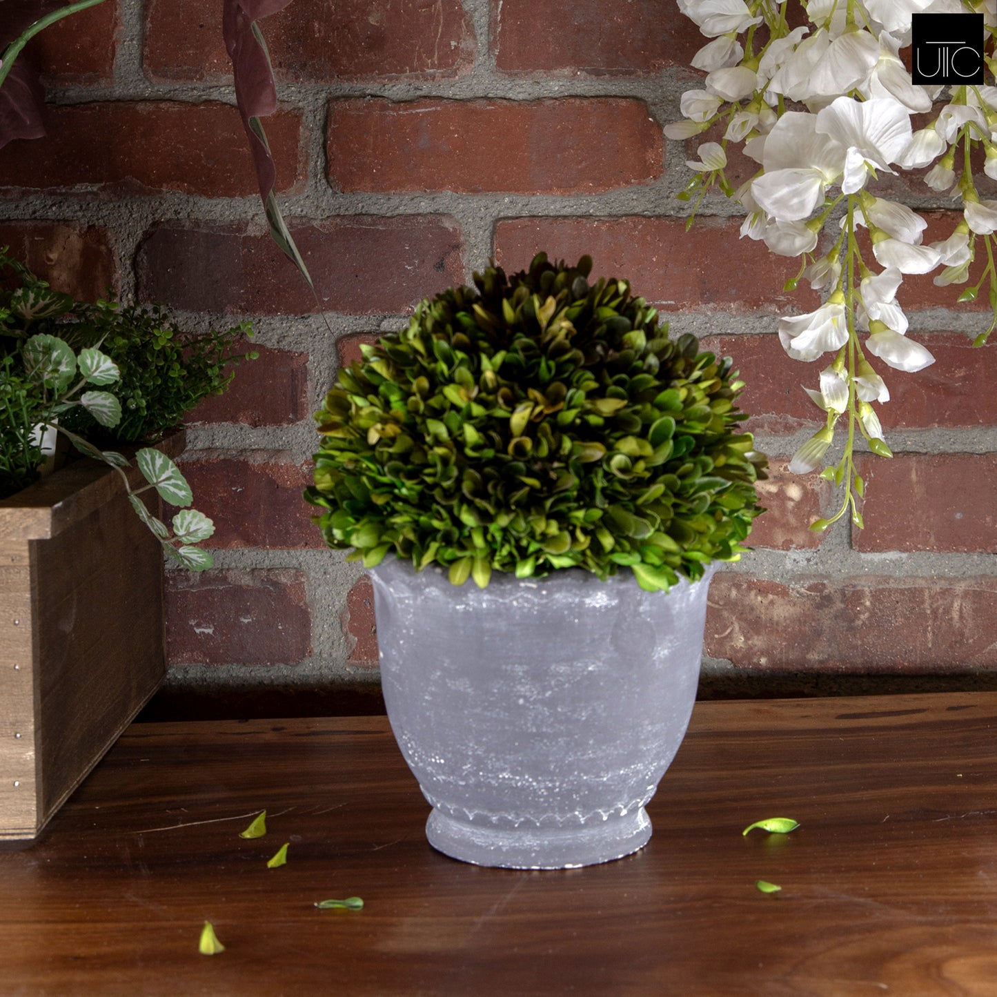 Eterna Handcrafted Round Planter